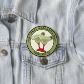 Nationale Margarita Dag Ronde Button 7,6 Cm (In situ)