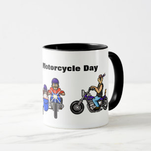 Nationale Mok op de dag van de motorfiets