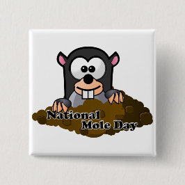 Nationale Mole Dag Ronde Button 5,7 Cm