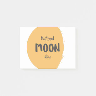 Nationale moondag post-it® notes