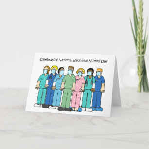 Nationale Neonatale Dag van de Verpleegkundigen Se Kaart