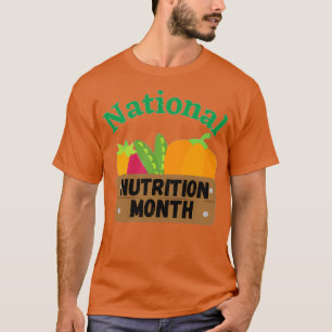 NATIONALE NUTRITIE MAAND AANTAL MAAND 13 T-SHIRT