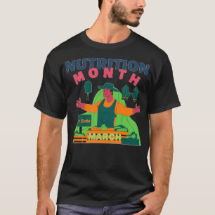 NATIONALE NUTRITIE MAAND AANTAL MAAND 9 T-SHIRT