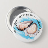 Nationale Oesterdag Button (Voorkant /achterkant)