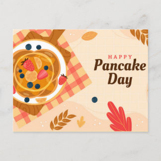 Nationale Pannenkoekendag Briefkaart