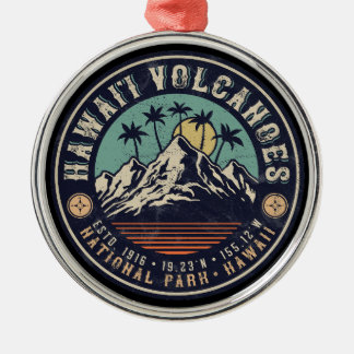 Nationale Park Eilanden van Hawaii Volcanoes Metalen Ornament