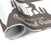 Nationale parken cadeaupapier (Rol Hoek)