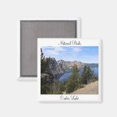 Nationale parken - Crater Lake Magnet Magneet (Voorkant / Achterkant)