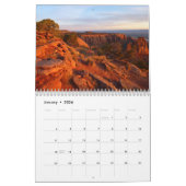 Nationale parken en Zonsondergangen Kalender (Jan 2026)