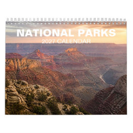 Nationale parken landschappelijke landschappen 202 kalender