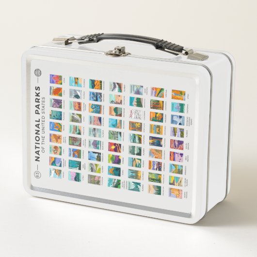  nationale parken van de lijst van de Verenigde St (Voorkant)