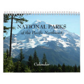 Nationale parken van de Pacific Northwest Photo Kalender (Hoes)