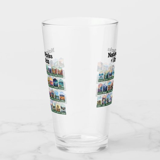 Nationale parken van de Verenigde Staten van Ameri Glas (Rechts)