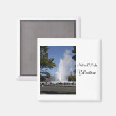 Nationale parken - Yellowstone Magnet Magneet (Voorkant / Achterkant)