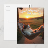 Nationale relaxatiedag briefkaart (Voorkant / Achterkant)