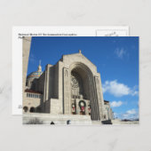 Nationale Shrine of the Immaculate Conception Briefkaart (Voorkant / Achterkant)