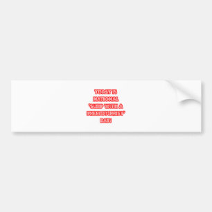 Nationale 'Slaap met een flebotomist' Dag Bumpersticker