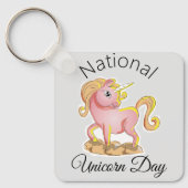Nationale Sleutelhanger op de Unicorn Day (Voorkant)