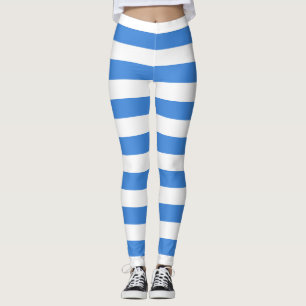 Nationale Somalische vlag Horizontaal gestreept Leggings