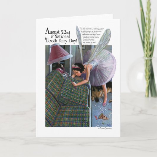 Nationale Tandenfee Dag Kaart (Voorkant)