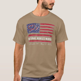 Nationale verpleegkundigen 12 mei 2022 Amerikaanse T-shirt