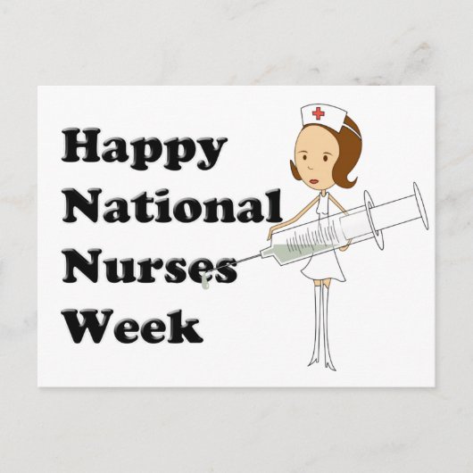 Nationale verpleegweek briefkaart (Voorkant)