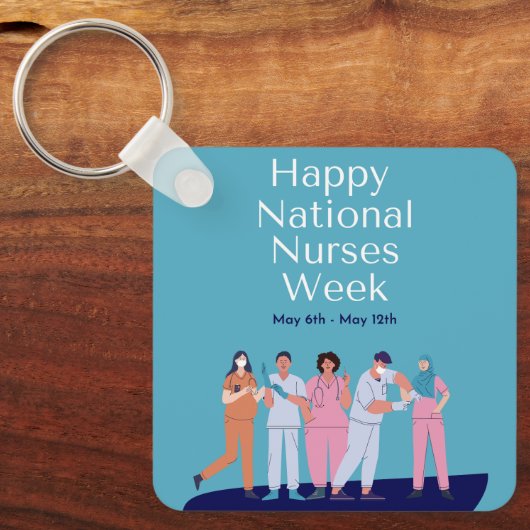 Nationale verpleegweek sleutelhanger (Voorkant)