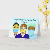 Nationale verzekeringsdag 6 mei kaart (Gele Bloem)