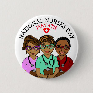 Nationale verzekeringsdag 6 mei ronde button 5,7 cm