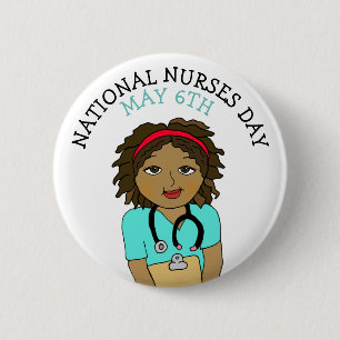Nationale verzekeringsdag 6 mei ronde button 5,7 cm