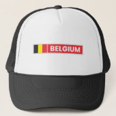 Nationale vlag België Trucker Pet (Voorkant)