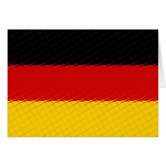 Nationale vlag Duitsland (Voorkant Horizontaal)