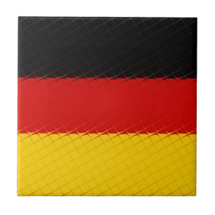 Nationale vlag Duitsland Tegeltje