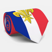 Nationale vlag Frankrijk Stropdas (Opgerold)