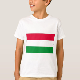 Nationale vlag Hongarije T-shirt