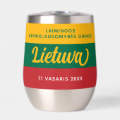 Nationale vlag Litouwen Onafhankelijkheidsdag (Voorkant)