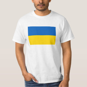 Nationale vlag Oekraïne T-shirt