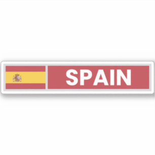 Nationale vlag Spanje Sticker