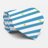 Nationale vlag van Argentinië Stropdas (Opgerold)