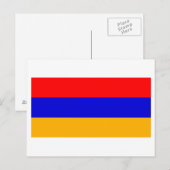 Nationale vlag van Armenië Briefkaart (Voorkant / Achterkant)