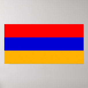 Nationale vlag van Armenië Poster