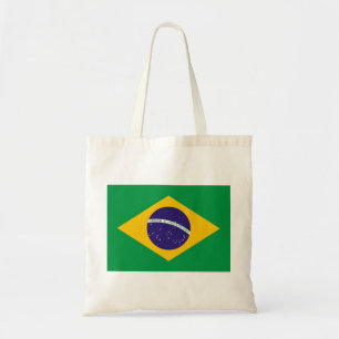 Nationale vlag van Brazilië Tote Bag