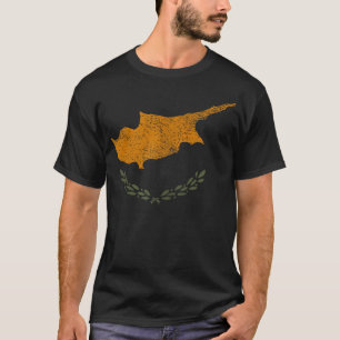 Nationale vlag van Cyprus T-shirt