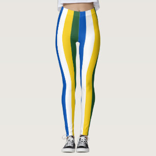 Nationale vlag van de Salomonseilanden gestript Leggings