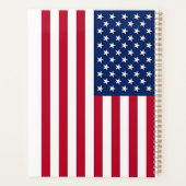 Nationale vlag van de Verenigde Staten Planner (Achterkant)