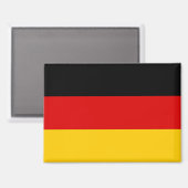 Nationale Vlag van Duitsland Rectangle magneet (Voorkant / Achterkant)