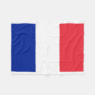 Nationale vlag van Frankrijk Fleece Deken
