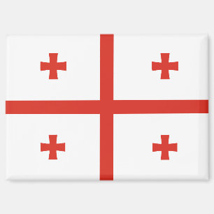 Nationale Vlag van Georgië Rectangle magneet