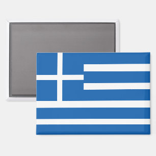 Nationale Vlag van Griekenland Rectangle magneet