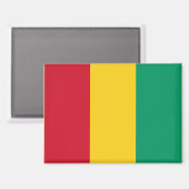 Nationale vlag van Guinee Rectangle Magnet Magneet (Voorkant / Achterkant)